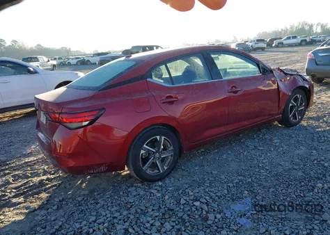 2025 Nissan Sentra Sv из США, поврежденный, VIN 3N1AB8CV7SY363735